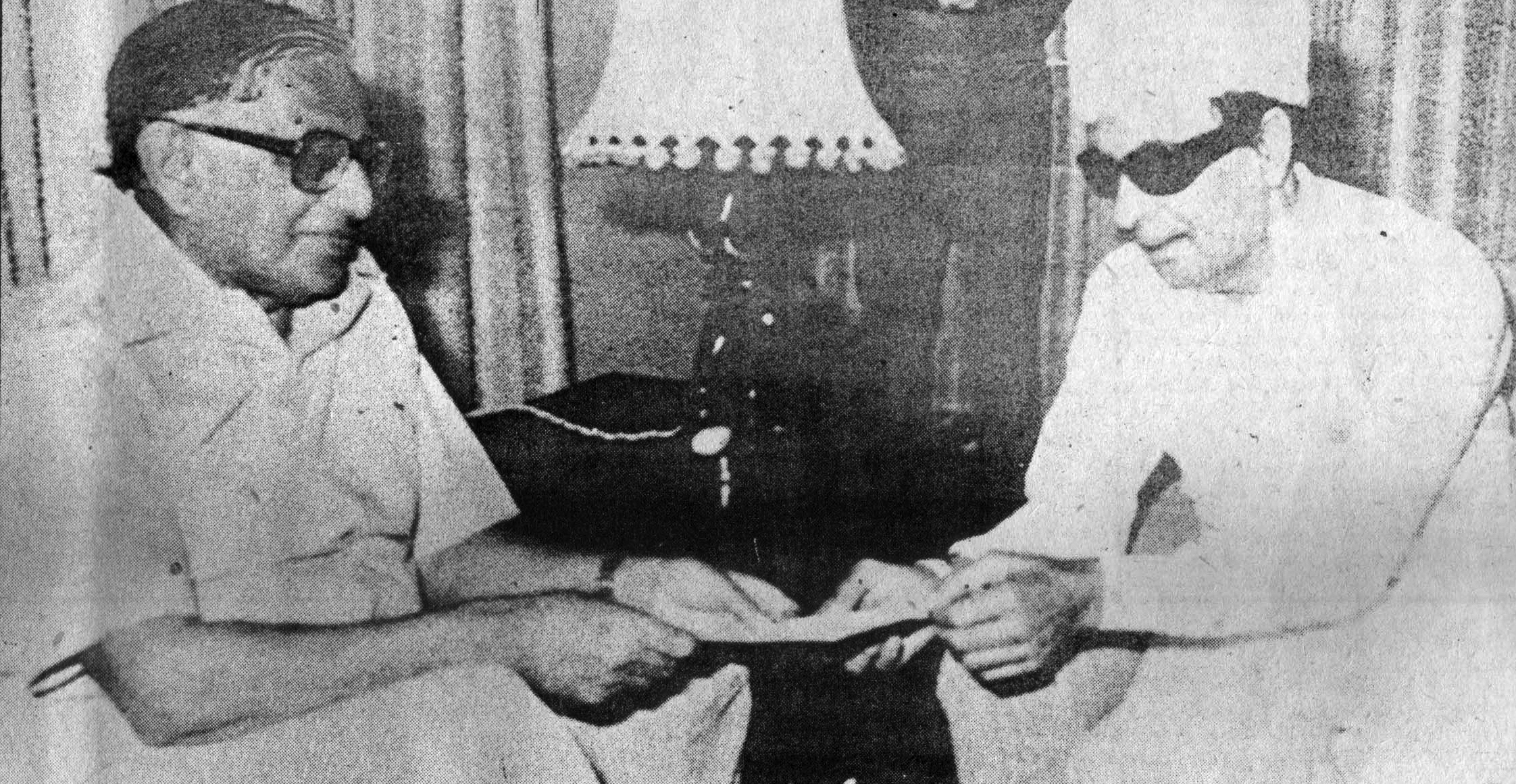 എം. ജി. ആര്‍. അസുഖബാധിതനായിരുന്നപ്പോഴത്തെ തമിഴ്നാട്